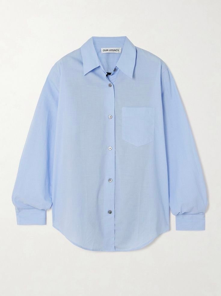Sable Oversized Poplin Shirt