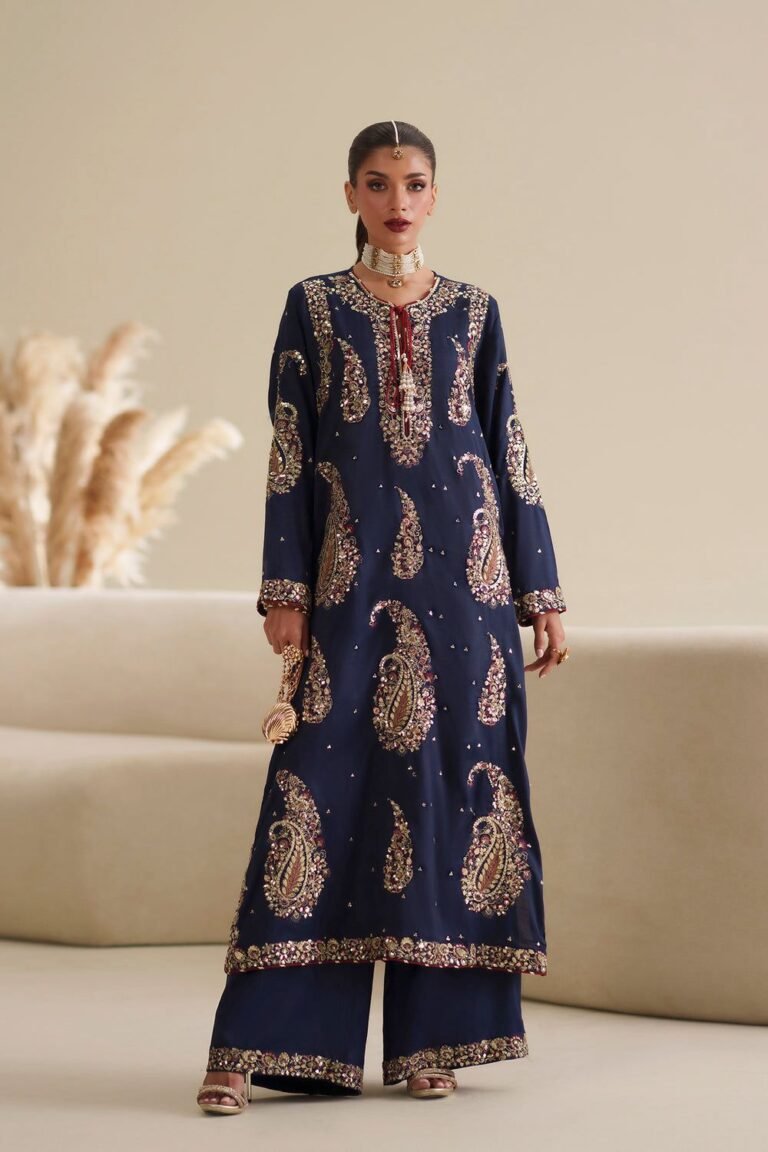 ETHNIC FESTIV SILK UNSTICHED 2PC