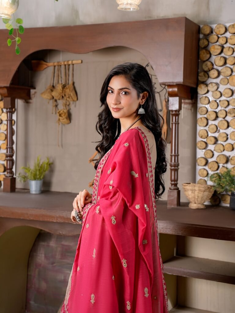 Noor Embroidered Lawn 2 Piece
